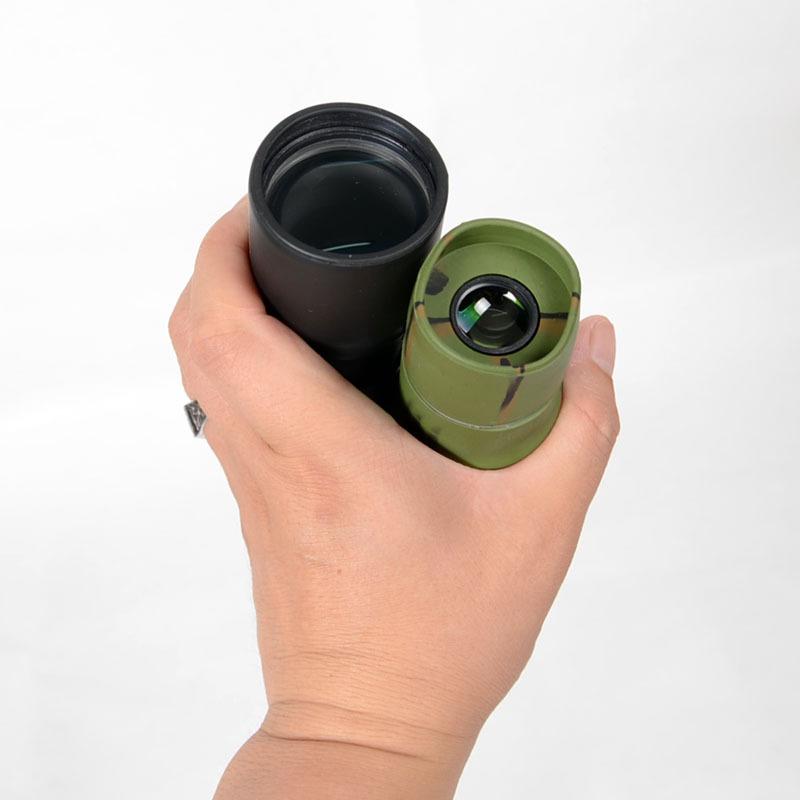Camouflage 16x40mm Plastic-Steel Wide Angle Monocular with BAK4 Prism