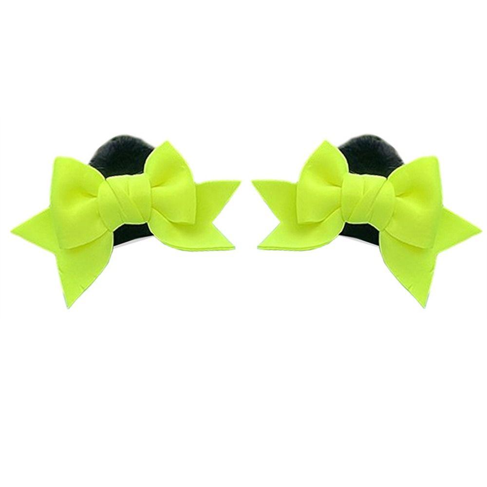 2Pcs Butterfly Knot Helmet Decoration Driving Styling Helmet Accessories for Riding Sking