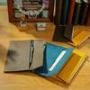Kraft Paper Bound Notebook Leather File Folder New Traveler Storage Bag  Planner Accessory