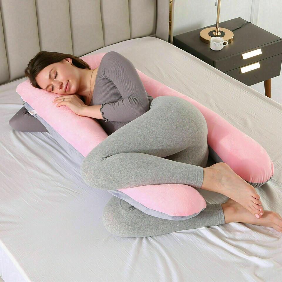 U Shaped Pregnancy Pillow Full Body Pillow for Pregnant Women Sleeping, 60*120cm