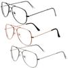 Flexible Portable Metal Oversized -100~-500 Diopter Vision Care Myopia Glasses Eyeglasses Glasses