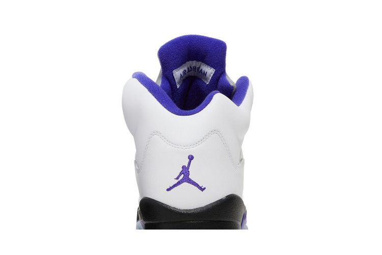 Детские кроссовки Nike Jordan 5 Retro Dark Concord (GS) Белый/Темный Конкорд-Черный