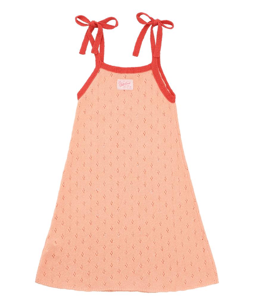 Deliscent Vacation Knit Dress [Coral]