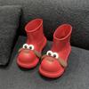 Женские резиновые сапоги с изображением мультяшной собаки, дождевые сапоги для родителей и детей, нескользящая водонепроницаемая обувь из ЭВА для улицы, легкие резиновые сапоги для девочек с мягкой подошвой