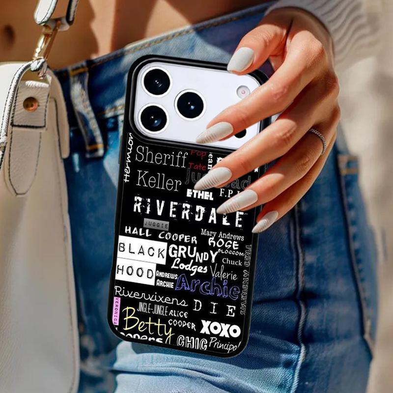 Riverdale Phone Case For iPhone 17 Air 14 15 13 12 Max Cover For Apple 16e 11 Pro Max Plus Coque