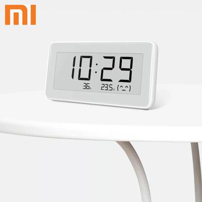 Xiaomi оригинальные BT4.0 Bluetooth беспроводные умные электрические цифровые часы Крытый и открытый гигрометр термометр ЖК-дисплей инструменты для измерения температуры