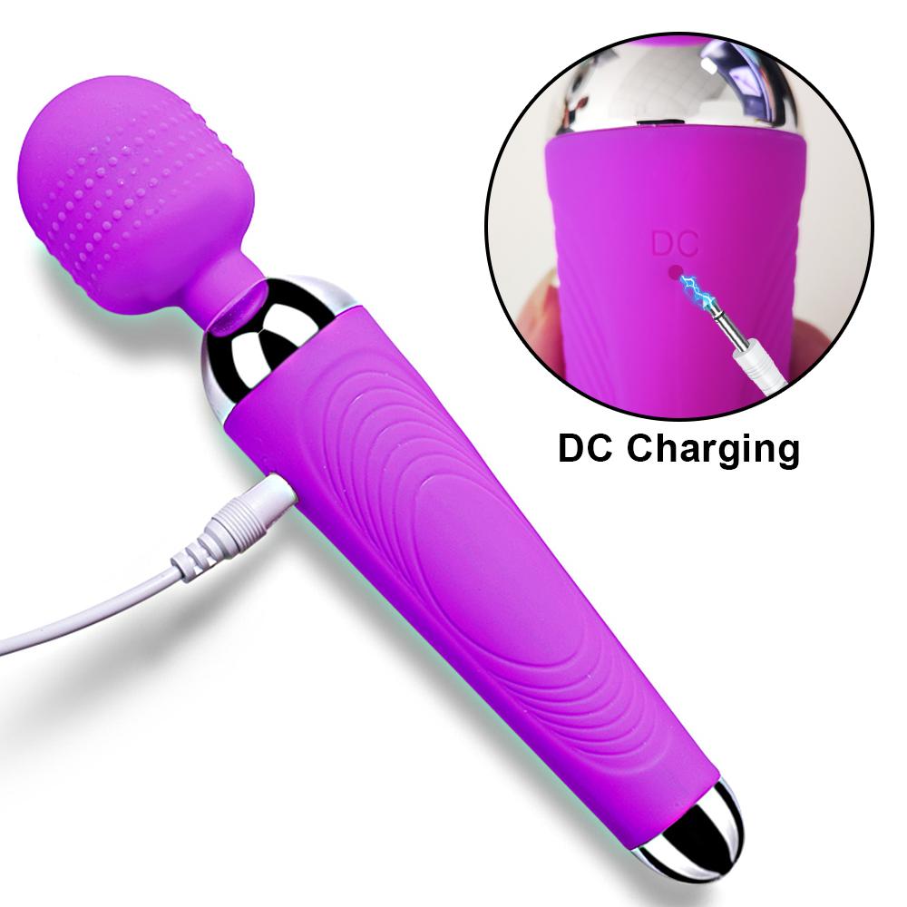 Wireless AV Vibrator Magic Wand for Women, Clitoris Stimulator, USB Rechargeable Massager, Adult Sex Toys for Ages 18+