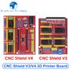TZT 1/3 шт. Новый CNC Shield V4 shield V3 Плата расширения драйвера A4988 для гравировального станка / 3D-принтера arduino DIY Kit