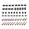 Motorcycle Fairing Bolt Kit Motorcycle Screws Fasteners for Honda CBR600F4 1999-2000 / CBR600F4i 2001-2007