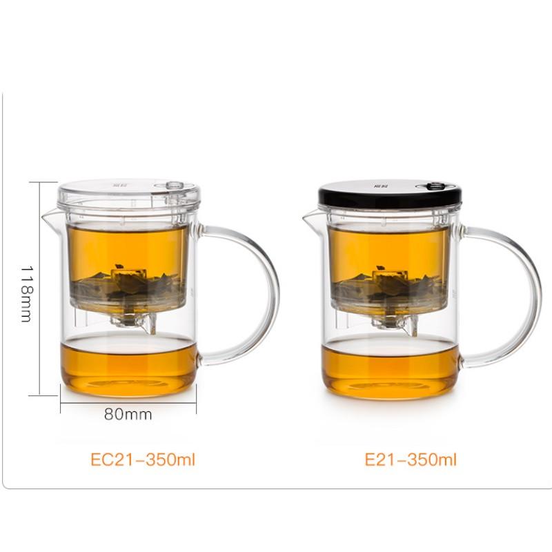 350 мл термостойкий стеклянный чайник с заварочным устройством, набор для приготовления чая, рассыпной чай, цветок, чайный сервиз, горшок для воды из боросиликатного стекла