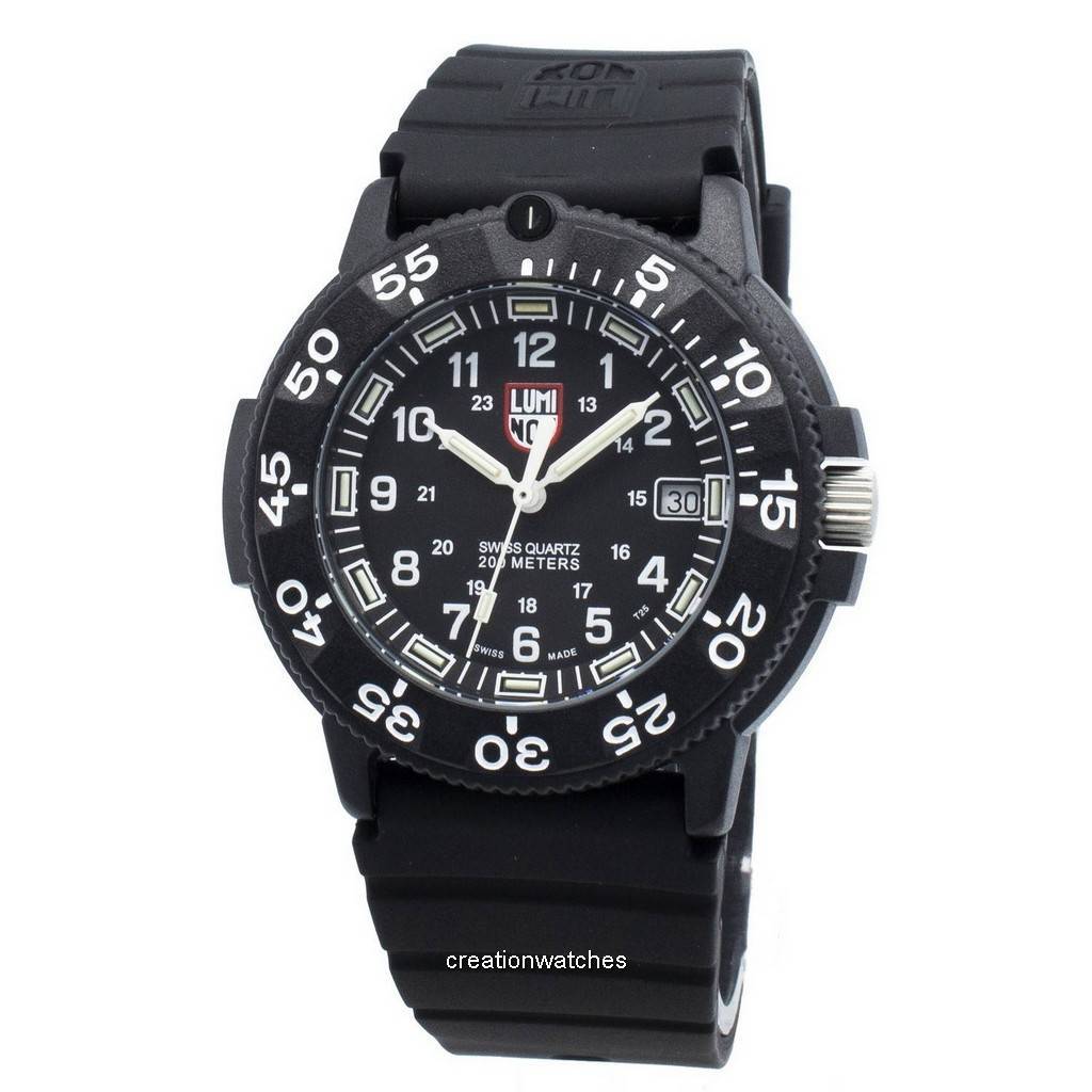 Luminox Кварцевые мужские часы Navy Seal XS.3001.F