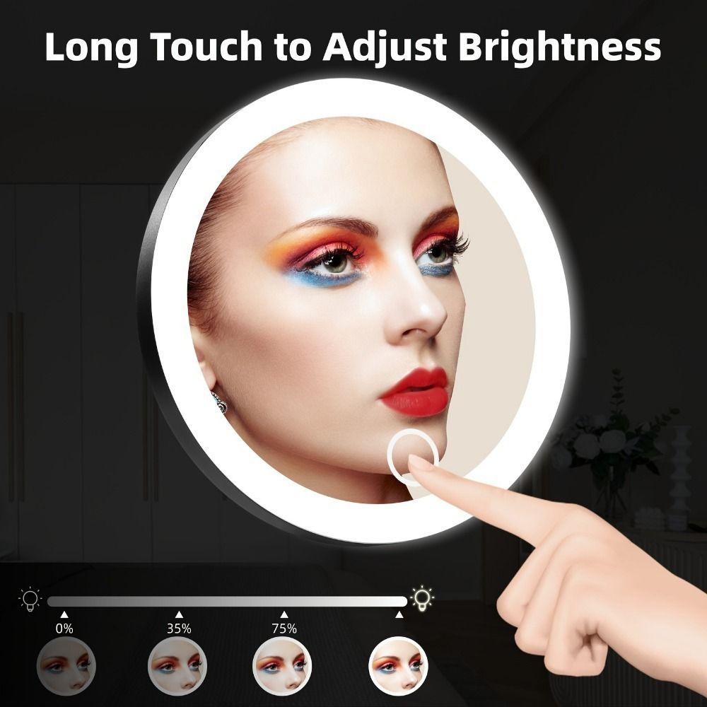 360° Adjustable Stand LED Makeup Mirror High-Definition Portable Cosmetic Mirrors Home