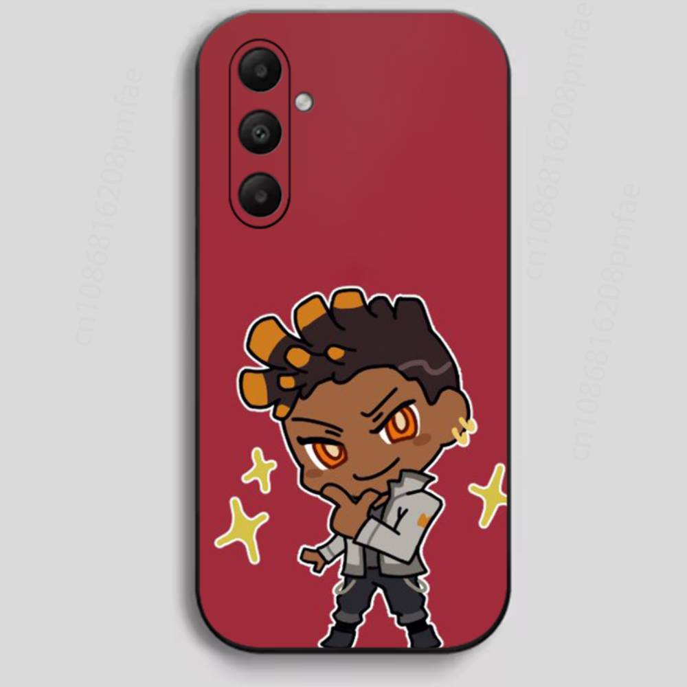 cartoon valorant Phone Case For Samsung Galaxy A13,21s,22,31,32,40,52,71,A91 Soft Black Shell
