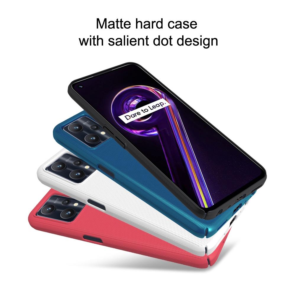 NILLKIN Чехол для телефона с суперматовым щитом Realme 9 Pro, ультратонкий матовый жесткий чехол из ПК с защитой от отпечатков пальцев, противоударная задняя крышка