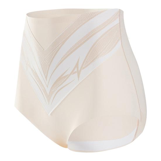 Трусы с высокой талией, утягивающие, корректирующие живот, бесшовные эластичные трусы, хорошая воздухопроницаемость, влагоотводящее женское нижнее белье для повседневной носки и спорта