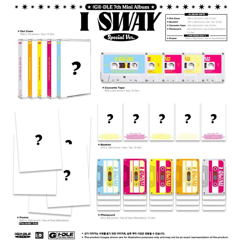 (G)I-DLE 7-й мини-альбом I SWAY (Специальная версия)
