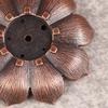 1Pc Alloy Incense Burner Stick Holder Plate Buddhism Lotus Censer Bronze Nasturtium Incense Burner