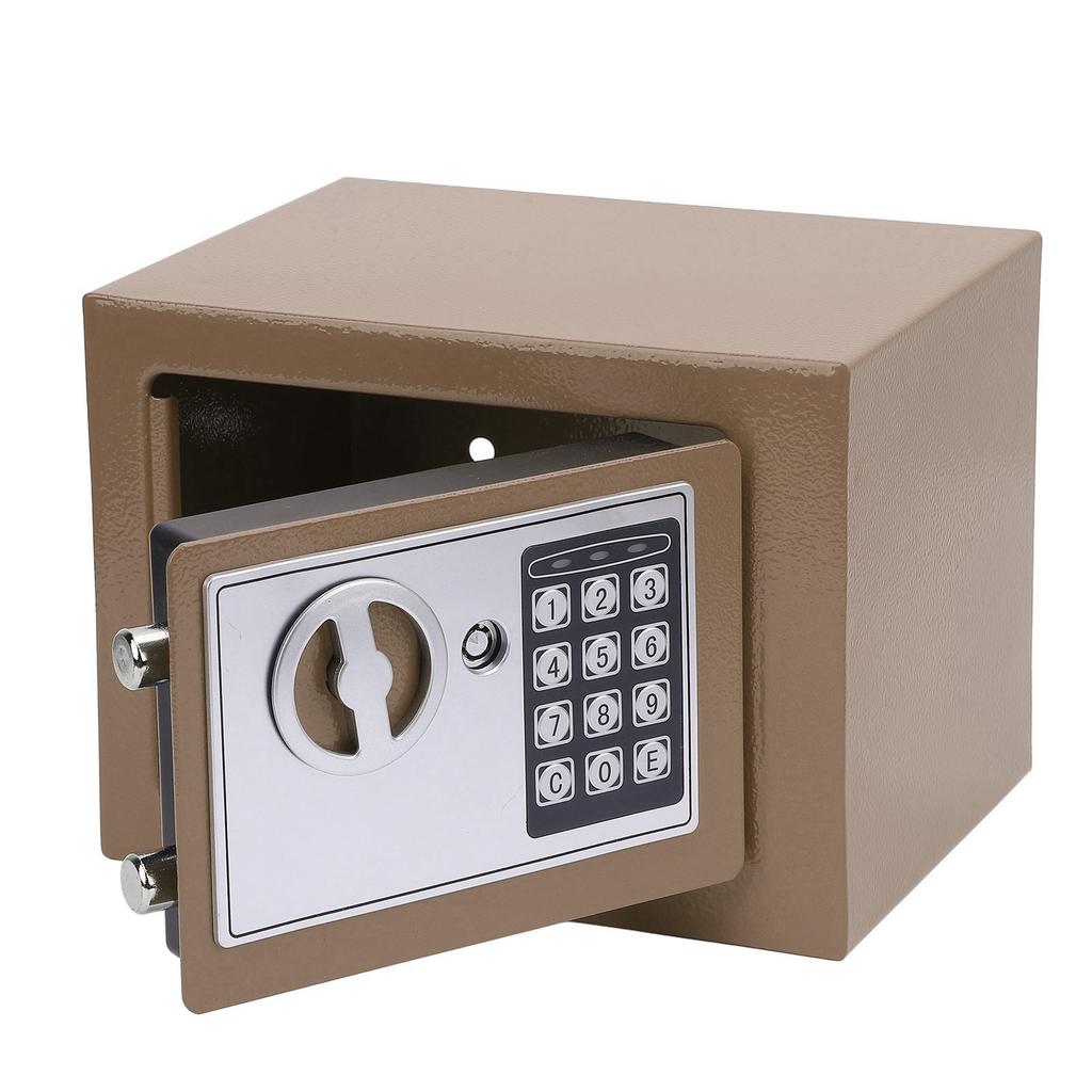 Электронный сейф безопасности стальной многофункциональный компактный цифровой депозитный ящик для дома