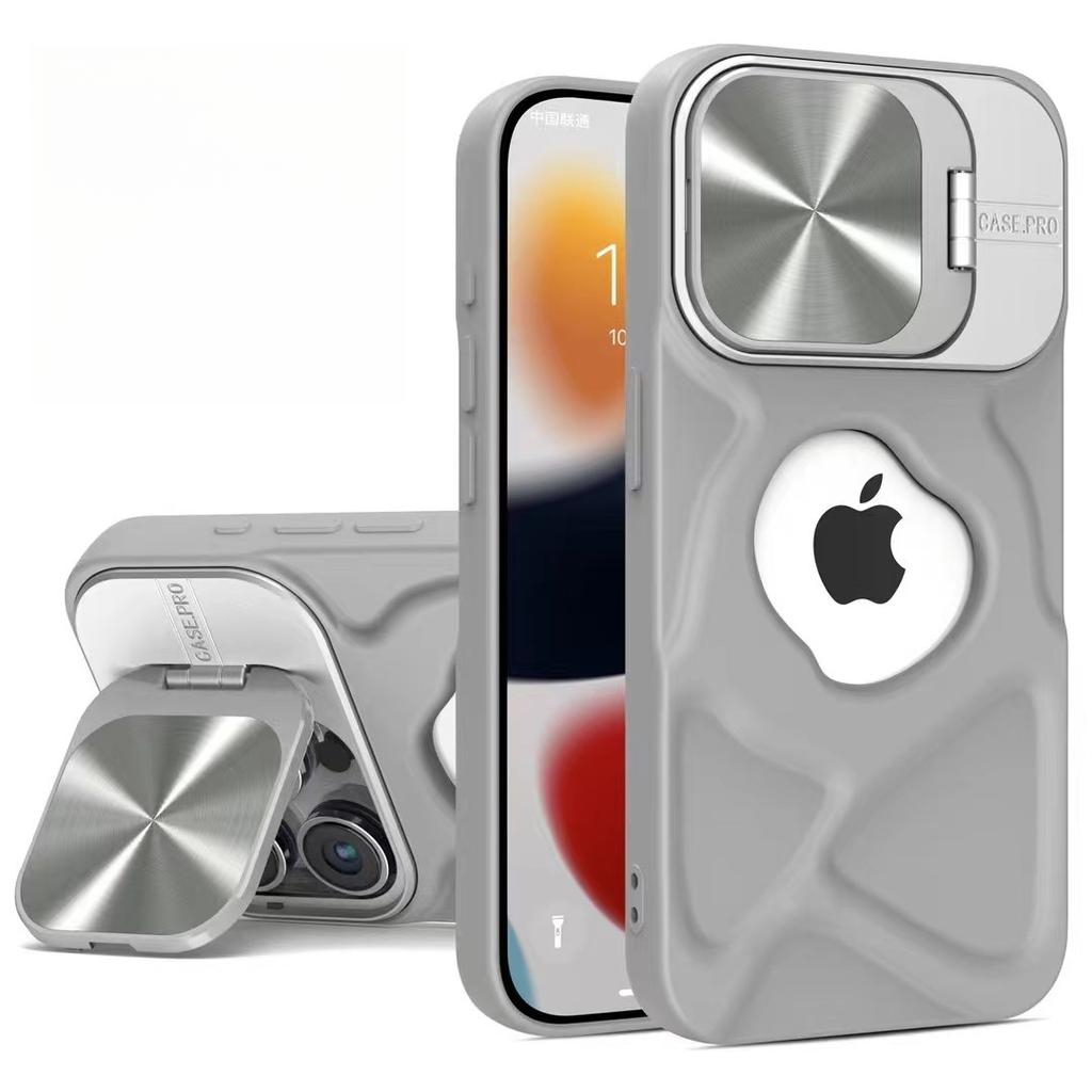 Силиконовый кронштейн со скрытой линзой, подходящий для чехла для мобильного телефона iPhone 16, полностью закрывающий, с магнитным эффектом, защитный чехол для Apple 15