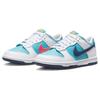 Nike Кроссовки Dunk Low GS Dusty Cactus Thunder Blue для детей Teal White Racer-Pink HF4794-345