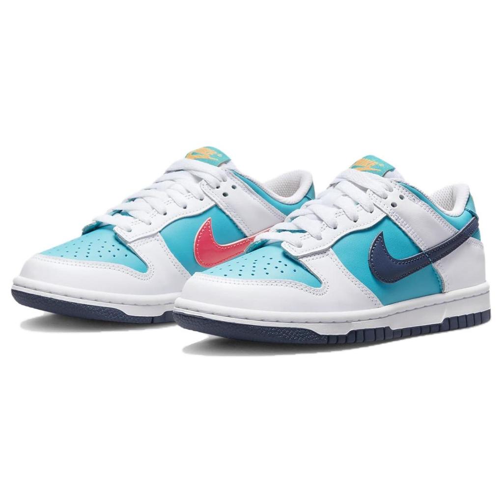 Nike Кроссовки Dunk Low GS Dusty Cactus Thunder Blue для детей Teal White Racer-Pink HF4794-345