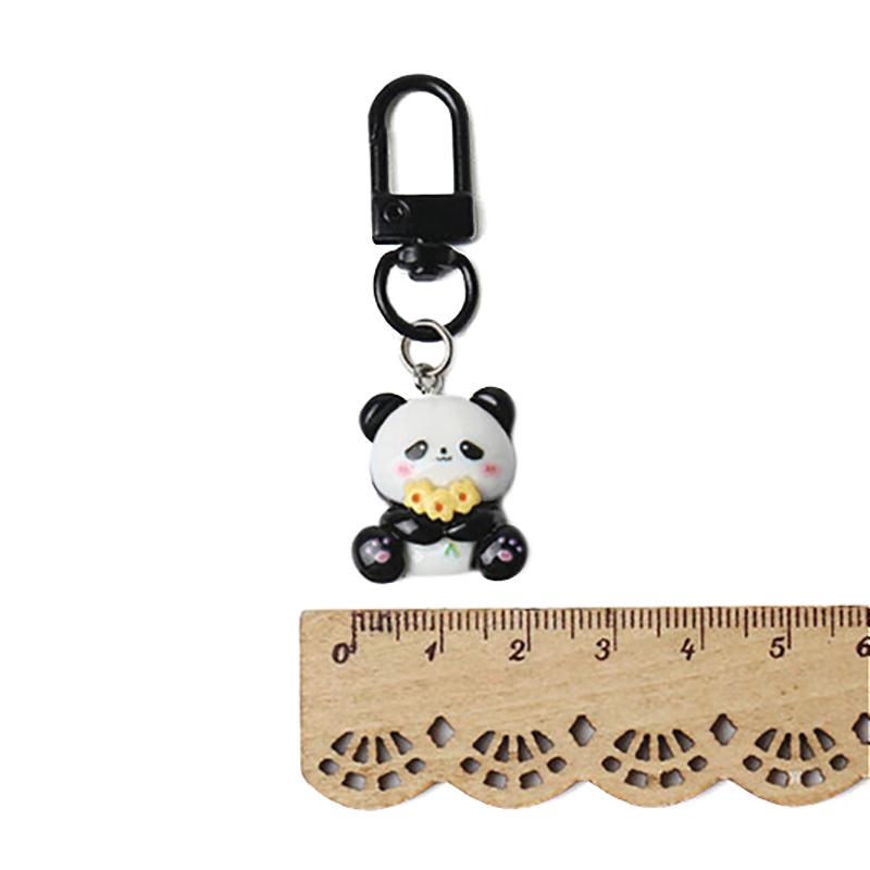 Милый маленький брелок в виде панды, милый универсальный рюкзак, украшения, аксессуары, креативные простые кулоны, подарки