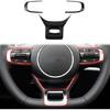Накладка на руль в стиле карбонового волокна для KIA K5 -2024