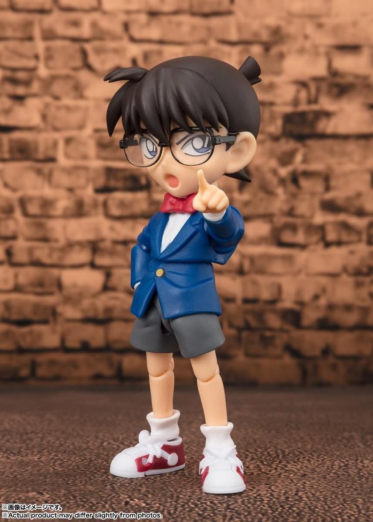 TAMASHII NATIONS Detective Conan Edogawa Conan Approximately 90mm Painted Movable Figure S.H.Figuarts -Solution Edition- ABS&PVC
