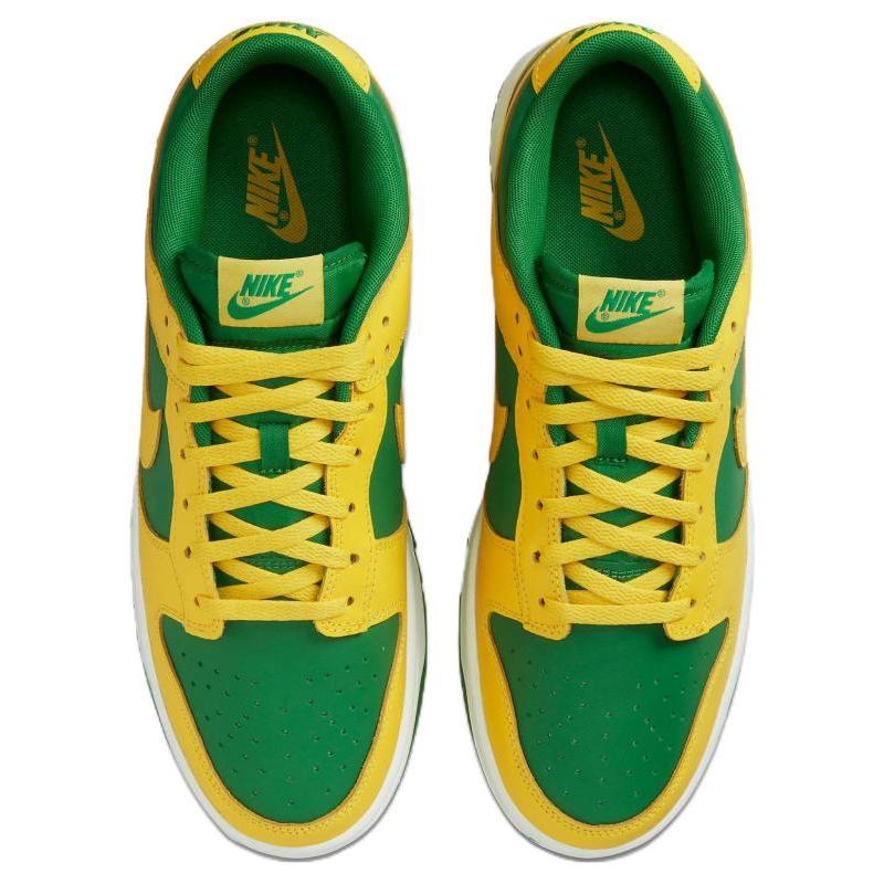 Nike Dunk Low Retro Reverse Brazil Skate Shoes Sneakers DV0833-300