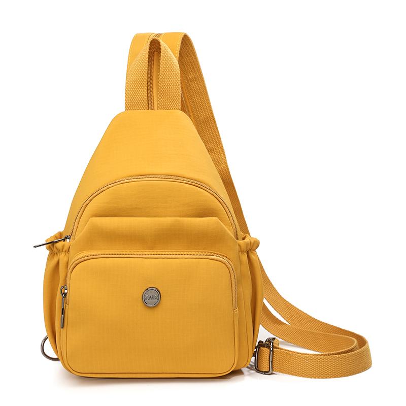 Multi-back Chest Bag Women's Multi-functional Backpack Lightweight Shoulder Bag