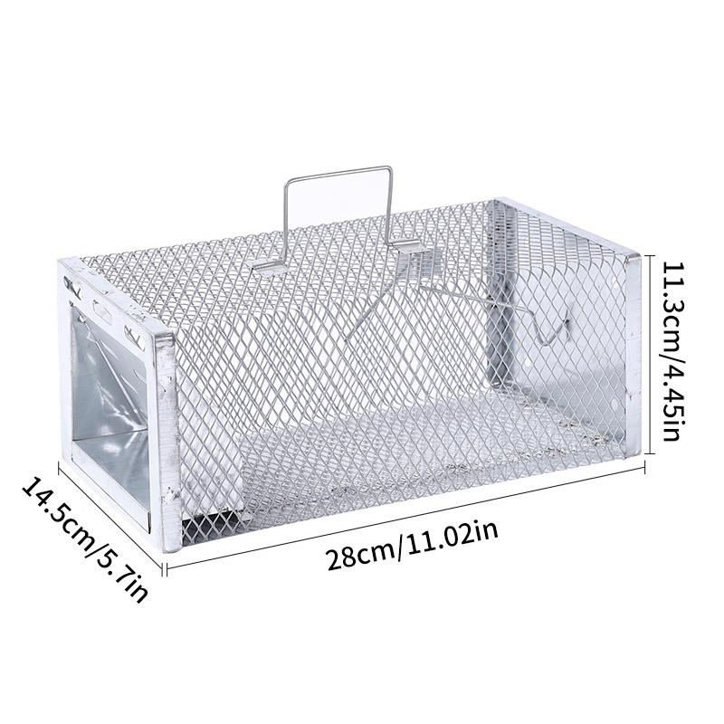 Многофункциональная ловушка для мышей и крыс. Клетка для борьбы с вредителями. Все мыши и крысы могут поместиться в ловушке для мышей и крыс.