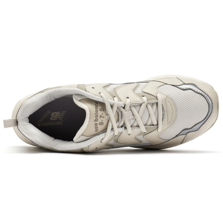 New Balance Nb 875 Удобная спортивная низкая обувь для образа жизни Унисекс кроссовки Бежевый ML875LC