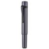Hongdian M2 Mini Fountain Pen, Fine Nib, Soft Tip, Gray Aluminum, Slim Pocket Travel Pen