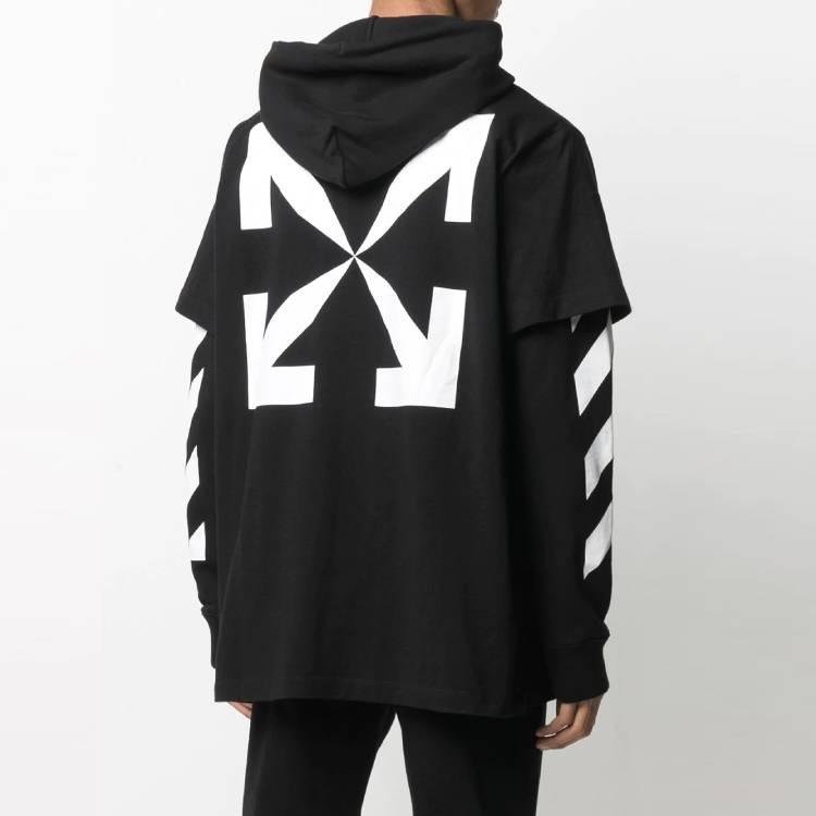 Мужская Off-White SS21 Принт Мона Лиза Черный OMBB051R21FLE0011001