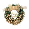 Christmas Wreath for Front Door Decorative Seasonal Garland Hanging Ornament Decor
