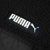 Puma Winterized Solid Logo Zip-Up Fleece Jacket Unisex Outerwear Black 539707-01