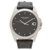 Watch 36mm Signature Quartz Black COACH 14504112 Canvas [Coach] Women's [Item]