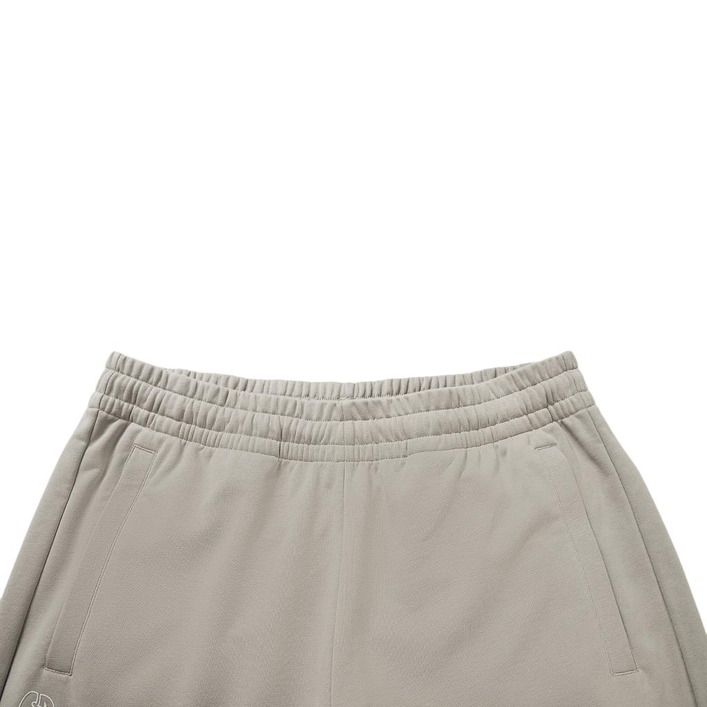 Li Ning Серия Спортивный Стиль Жизни Уличные Со Средней Посадкой Свободные Прямые Штанины С Принтом Логотипа Вязаные Спортивные Штаны Мужские брюки AKLVJ25-3