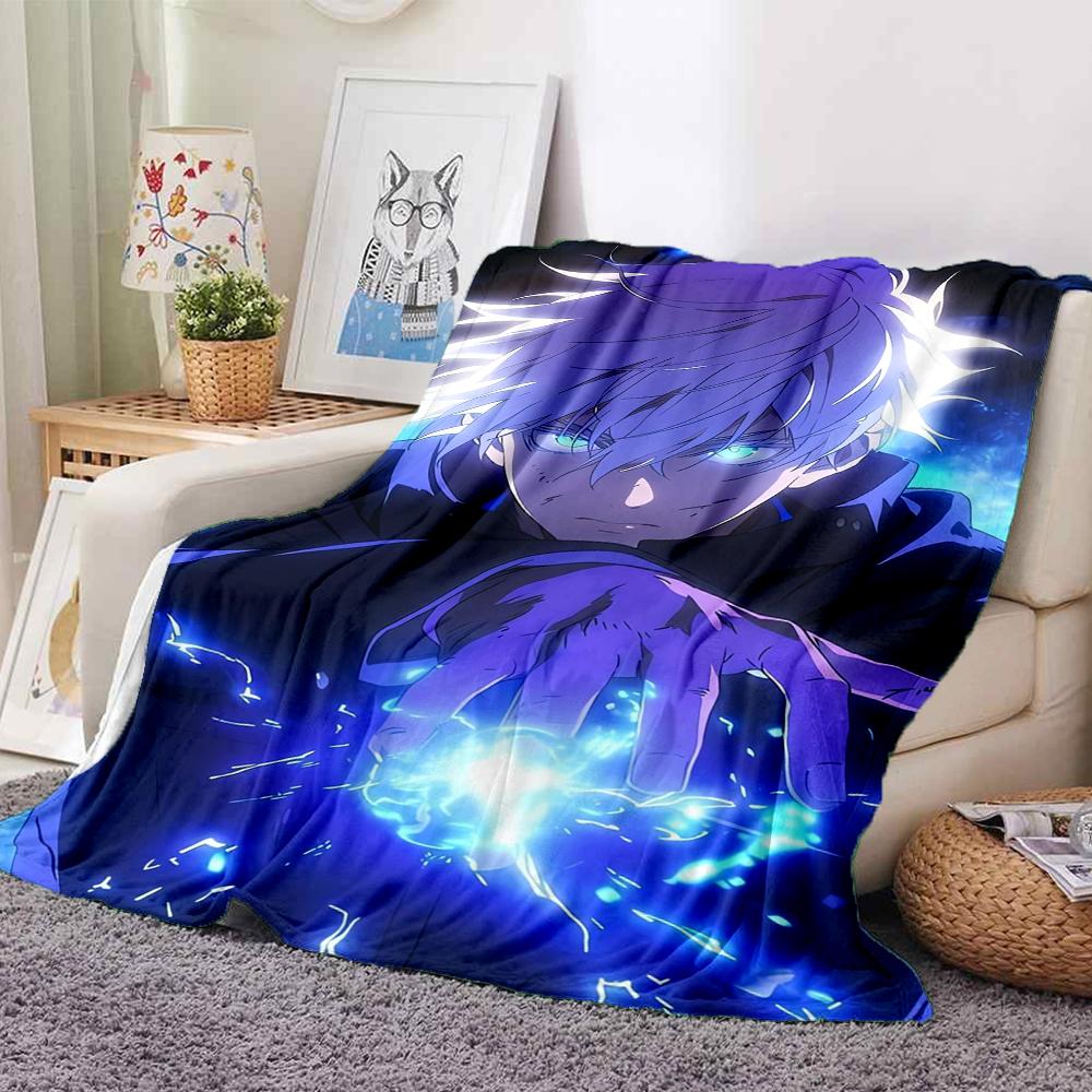 1Pc Ethereal Energy Manipulation Blanket Soft And Comfortable Casual Warm Camping Travel Christmas Halloween Xmas Gift M928113
