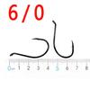 10PCS 5/0 6/0 Chemical Sharpen Reversed Forged Shank Classic Beak Octopus Hook Saltwater Fishing Hook Black Color 92553NP-BN