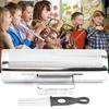 Guiro Shaker Aluminum Orff Percussion Instrument Scraper Music Teaching Aids 4x12in