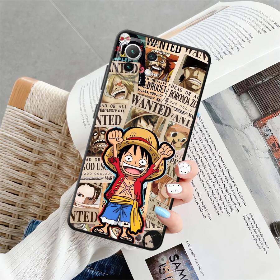Чехол для телефона Funda для Xiaomi Mi 13 Lite 15 Pro 12 14 11T 10T 12X 12T Pro 11 Аниме One Pieces