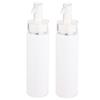 Бутылочки с помпой Frcolor, 200 мл, Маленькие бутылочки для шампуня, ПЭТ многоразовые бутылочки с помпой-дозатором, Большой объем, Упаковка из 2 штук