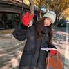Autumn Winter Thicken Warm Parka Women Casual Sweety Solid Color Big Pocket Loose Hooded Coat Jackets Outwear