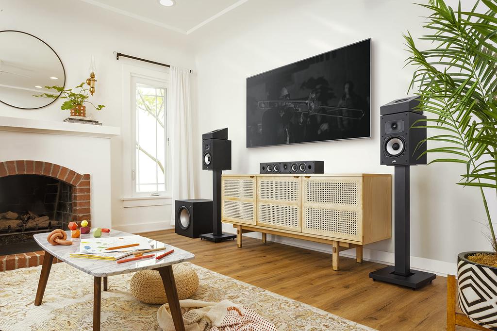 Модуль высоты монитора POLK AUDIO серии XT, матовый черный, MXT90, комплект (1 2)