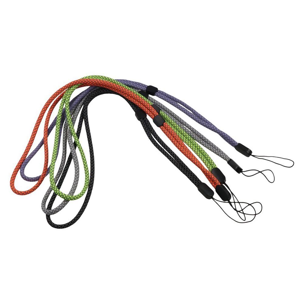 Fluorescent Cell Phone Strap Adjustable Mobile Phone Chain Long Phone Lanyard  Key Strap