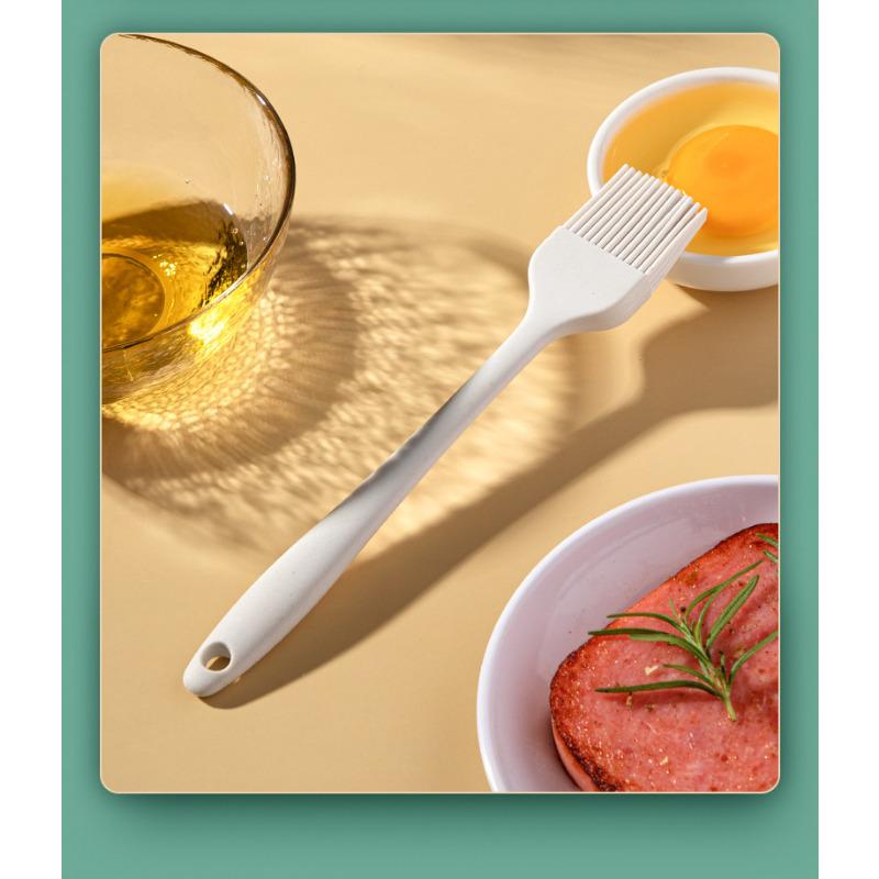 Силиконовая кухонная утварь с антипригарным покрытием для приготовления пищи, лопатка для выпечки, силиконовая кисть для масла, венчик для яиц, зажим для еды, кухонные принадлежности, набор кухонных принадлежностей