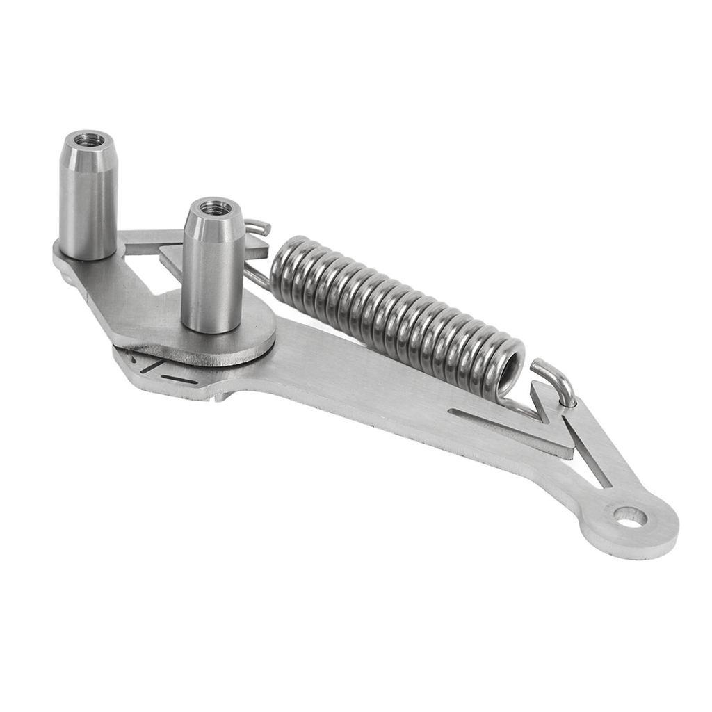 Motorcycle Chain Slack Adjuster Tool Metal High Strength Precise Chain Slack Adjustment Setter Tool for Riding