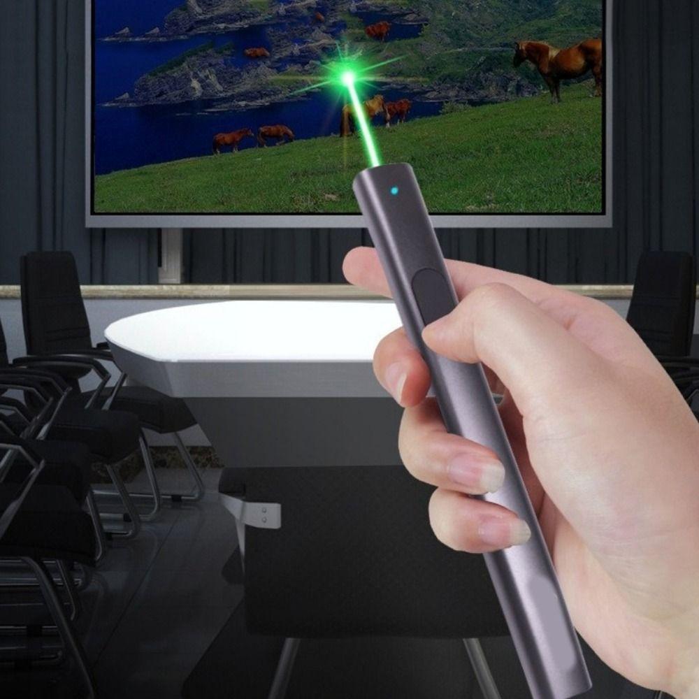 USB-заряжаемая презентационная ручка для презентации товаров, металлическая настольная ручка для песочного стола, презентация для учителя.
