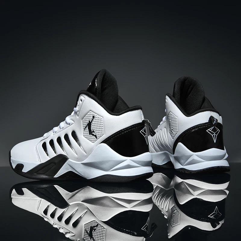 Мужские баскетбольные кроссовки с высоким верхом, спортивные повседневные кроссовки для тренировок на поле, новинка 2024 года, нескользящие баскетбольные ботинки для детей